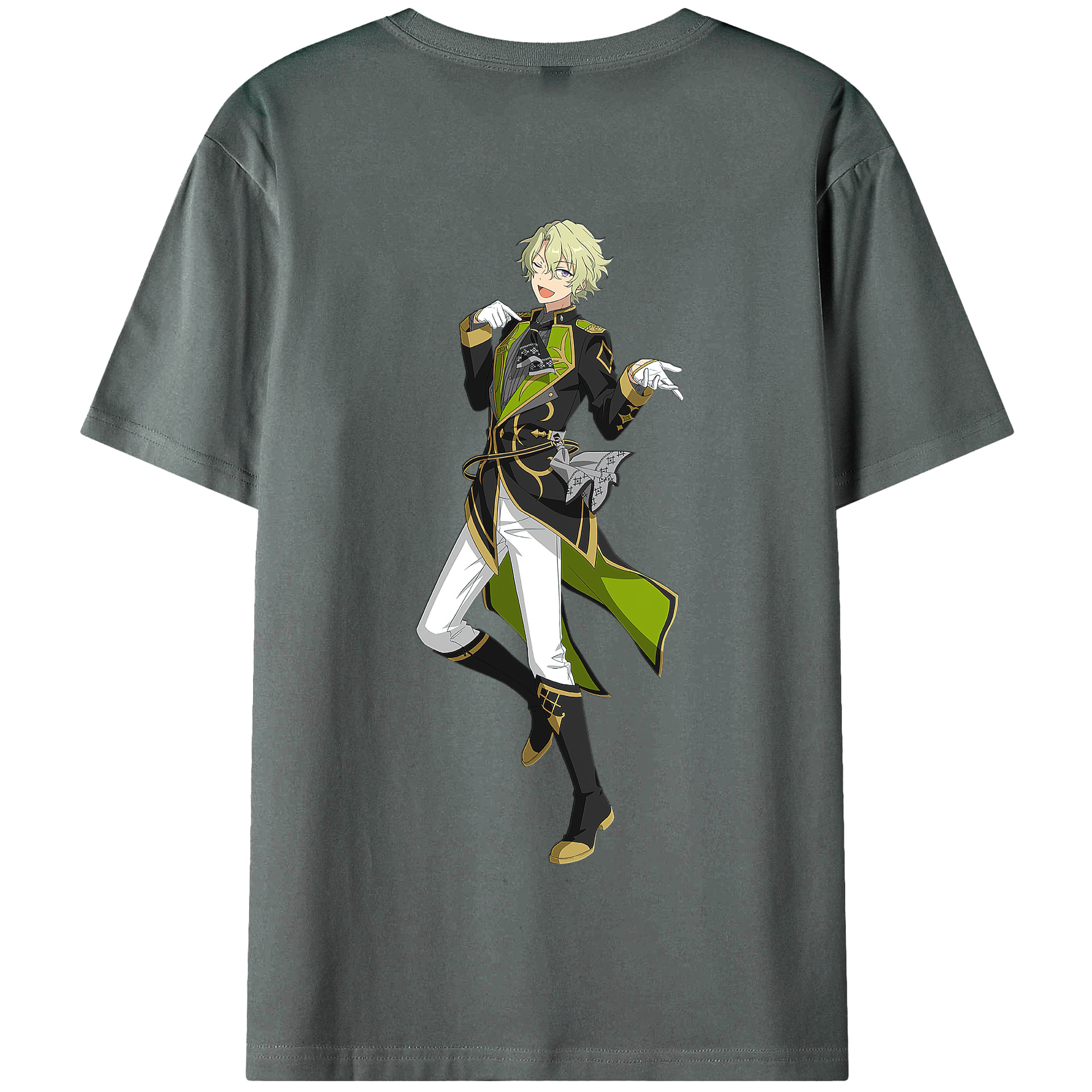 （画像用） あんさんぶるスターズ! Ensemble Stars 綿100％半袖Tシャツ（背面プリント）